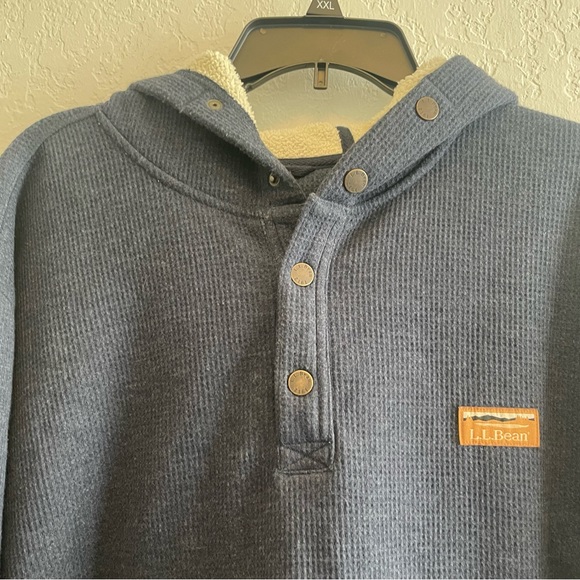 L.L. Bean Shirts Ll Bean Mens Katahdin Iron Works Bonded Waffle